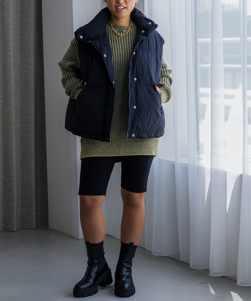 FOREVER 21(フォーエバー トゥエンティーワン)の「【2023AW】中綿ベスト(その他アウター・レディース・ナチュラル/ブラック/オレンジ・FREE)」の22枚目の写真