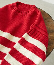 FREAK'S STORE | 限定展開　MACOBER×FREAK'S STORE/マコバー　ボーダー ガンジーセーター(ニット/セーター)