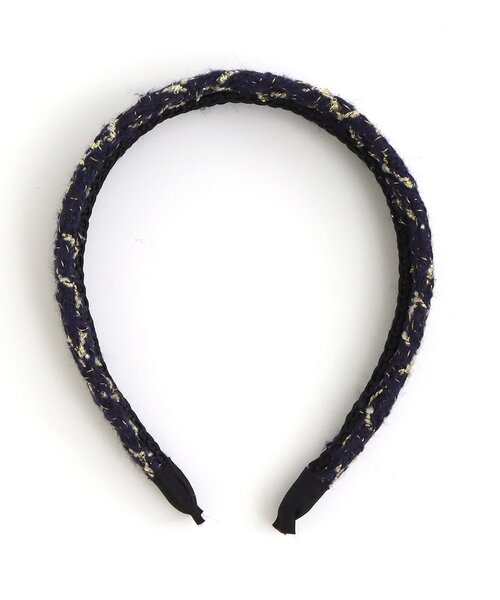 apres les cours(アプレレクール)の「ツイードカチューシャ(カチューシャ・キッズ・ピンク/ネイビー・FREE)」の6枚目の写真