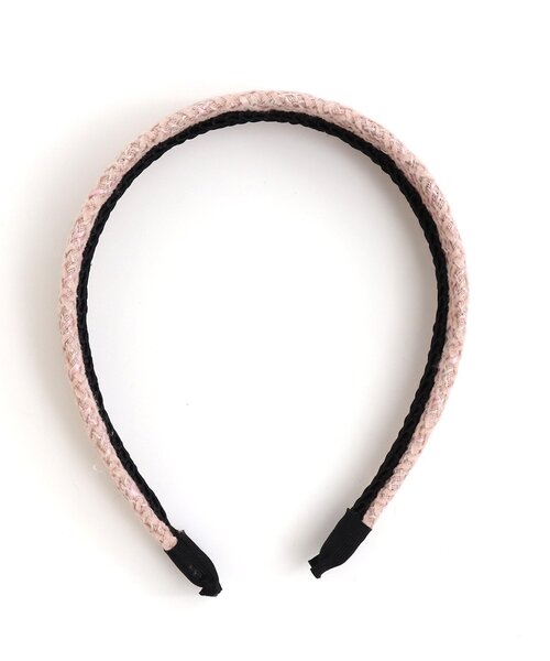 apres les cours(アプレレクール)の「ツイードカチューシャ(カチューシャ・キッズ・ピンク/ネイビー・FREE)」の7枚目の写真