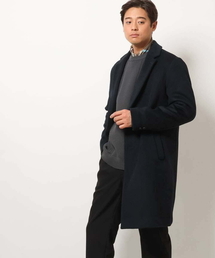 スマートチェスターウールコート