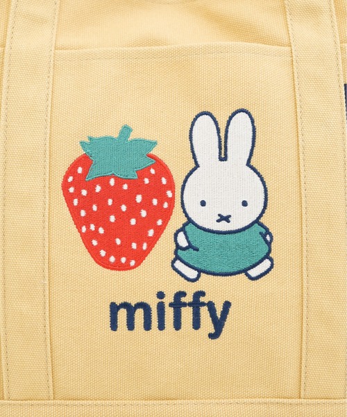 Miffy（ ミッフィー）の「【miffy/ミッフィー】 A4サイズ対応 500mlペットボトル収納可 トートバッグ（トートバッグ・レディース・ホワイト/ブラック/その他2/その他1・FREE）」の16枚目の写真