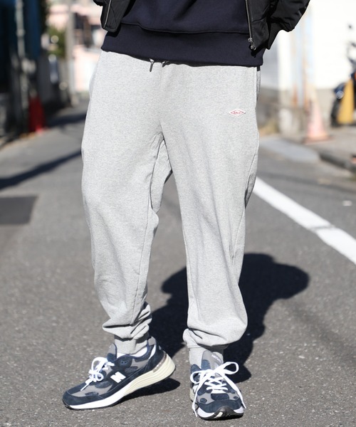 BALL(ボール)の「【BALL】63522 OE裏毛 ワッペン付きパンツ(スウェットパンツ・メンズ・ブラック/グレー/ネイビー/カーキ・M/L/LL)」の2枚目の写真