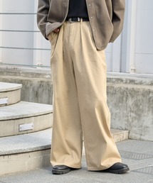 COLONY 2139 | ヘビーツイルストレッチWタックパンツ(スラックス)