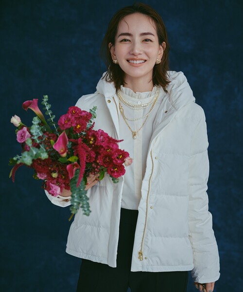 OPAQUE.CLIP（オペークドットクリップ）の「◆フェイクパールフックネックレス（ネックレス・レディース・ゴールド/シルバー・00）」の8枚目の写真