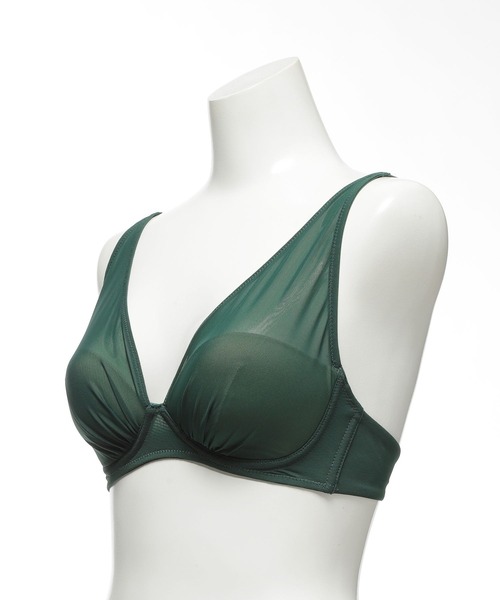 bijorie（ビジュリィ）の「【bijorie】ブラ／Airy stretch series（ブラジャー・レディース・グリーン/ブラック/ベージュ・MEDIUM/LG/MG/LARGE）」の8枚目の写真