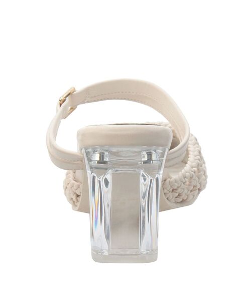 MERCURYDUO（マーキュリーデュオ）の「メッシュポインテッドトゥミュール（パンプス・レディース・アイボリー/その他1/シルバー・38/36）」の10枚目の写真