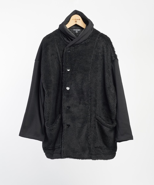 GOMME HOMME（ゴムオム）の「ボンバーヒート　サイドポケットジャケット（その他アウター・メンズ・ブラック・MEDIUM）」の2枚目の写真