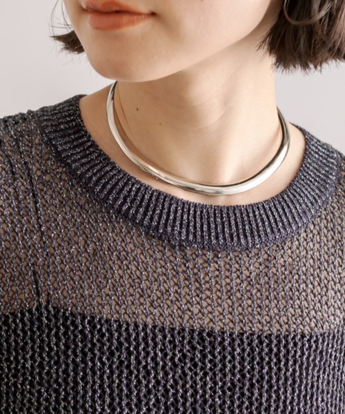 RIVE DROITE（リヴドロワ）の「フレームチョーカー（チョーカー・レディース・シルバー/ゴールド・FREE）」の2枚目の写真