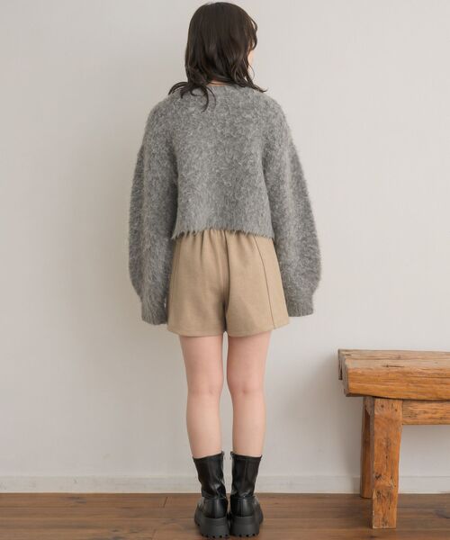 RETRO GIRL(レトロガール)の「カラーシャギーPO(ニット/セーター・レディース・ダークグレー/ピンク/ナチュラル/イエロー・FREE)」の16枚目の写真