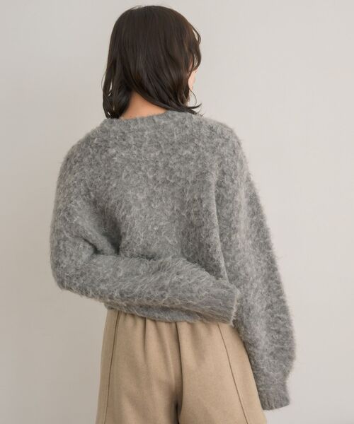 RETRO GIRL(レトロガール)の「カラーシャギーPO(ニット/セーター・レディース・ダークグレー/ピンク/ナチュラル/イエロー・FREE)」の20枚目の写真