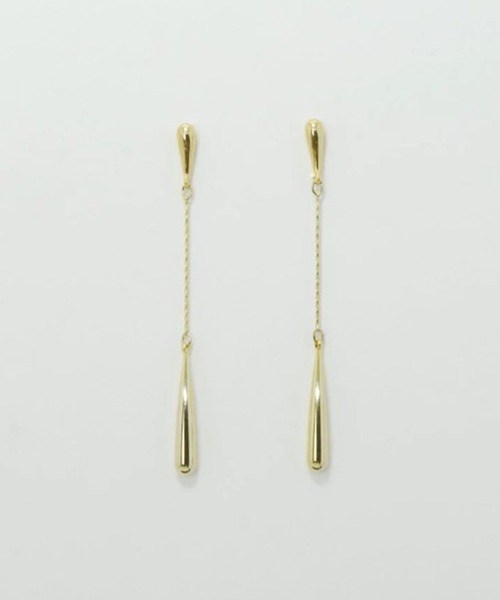GOLDY(ゴールディ)の「【GOLDY】スレンダー ライン ロング ピアス / 1211112 CS-2311※(ピアス(両耳用)・レディース・ゴールド/シルバー・FREE)」の4枚目の写真