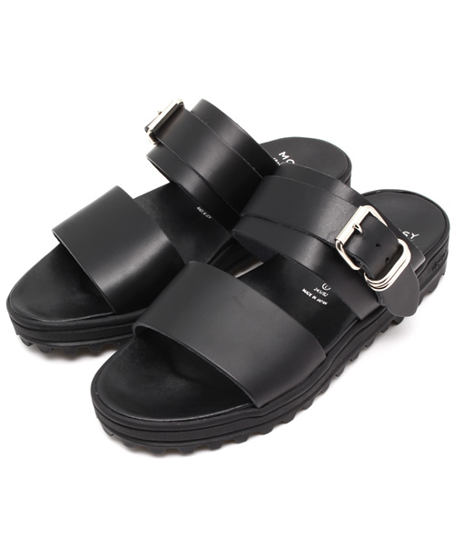 MOUSSY(マウジー)の「2WAY VIBRAM SOLE SANDAL(サンダル・レディース・ブラック/ホワイト・MEDIUM/LARGE)」の2枚目の写真