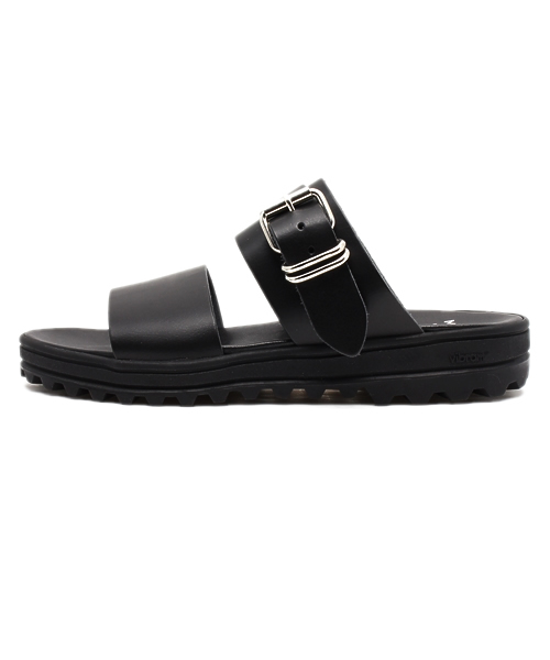 MOUSSY(マウジー)の「2WAY VIBRAM SOLE SANDAL(サンダル・レディース・ブラック/ホワイト・MEDIUM/LARGE)」の3枚目の写真
