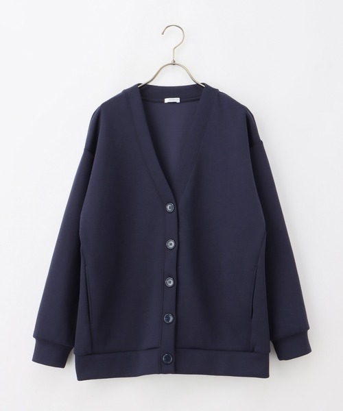 Honeys（ハニーズ）の「きれいめＶネックカーディガン（カーディガン/ボレロ・レディース・ライトグレー/ライトベージュ/ライトグリーン/ネイビー/ブラック・LL/M/L）」の22枚目の写真