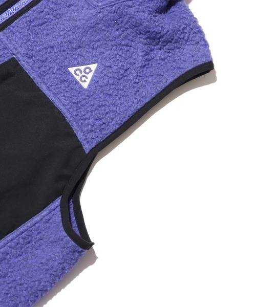 NIKE ACG（ナイキエィシージー）の「NIKE  ACG ARCTIC WOLF VEST / ナイキ エーシージー アークティック ウルフ ベスト 【SP】（ベスト・メンズ・ブラウン/パープル・M/XL/L/S）」の10枚目の写真