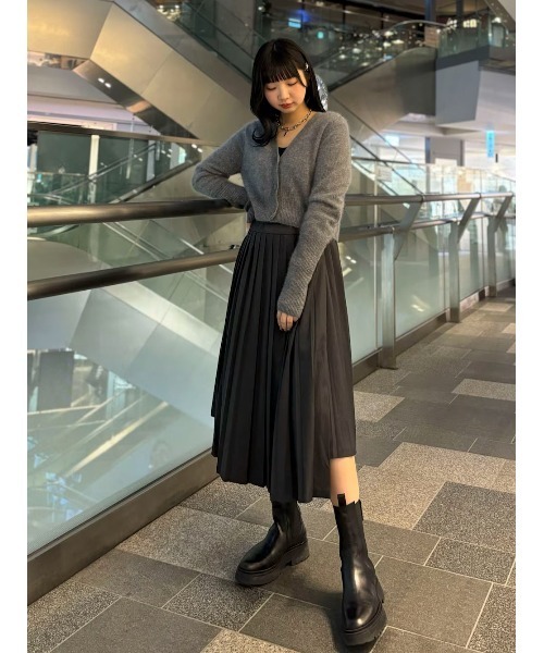 ALLSAINTS(オールセインツ)の「WICK CASHMERE CARDIG(カーディガン/ボレロ・レディース・グレー系その他・XS/L/M/S)」の4枚目の写真