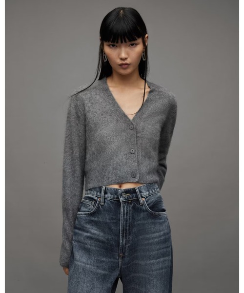 ALLSAINTS(オールセインツ)の「WICK CASHMERE CARDIG(カーディガン/ボレロ・レディース・グレー系その他・XS/L/M/S)」の8枚目の写真