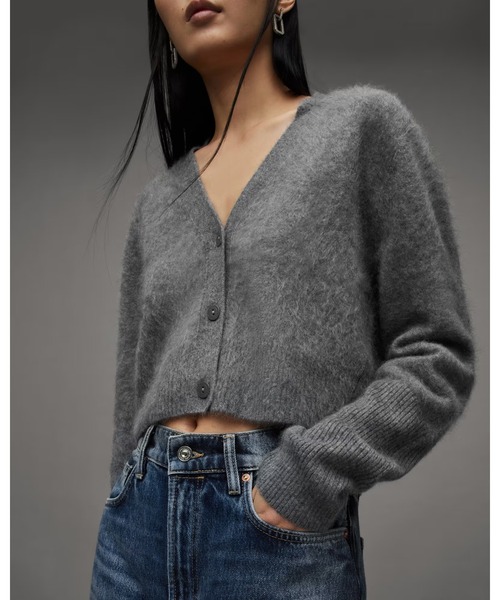 ALLSAINTS(オールセインツ)の「WICK CASHMERE CARDIG(カーディガン/ボレロ・レディース・グレー系その他・XS/L/M/S)」の9枚目の写真