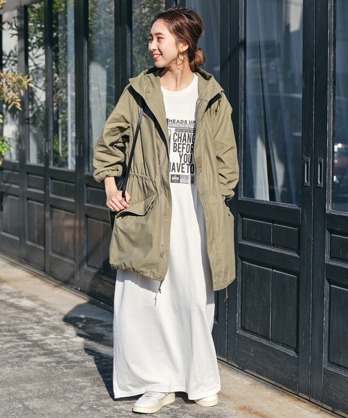 Spick & Span（スピックアンドスパン）の「LOT No.SMPL-006 ARMY COAT（ミリタリージャケット・レディース・その他8/カーキ・36/38）」の4枚目の写真