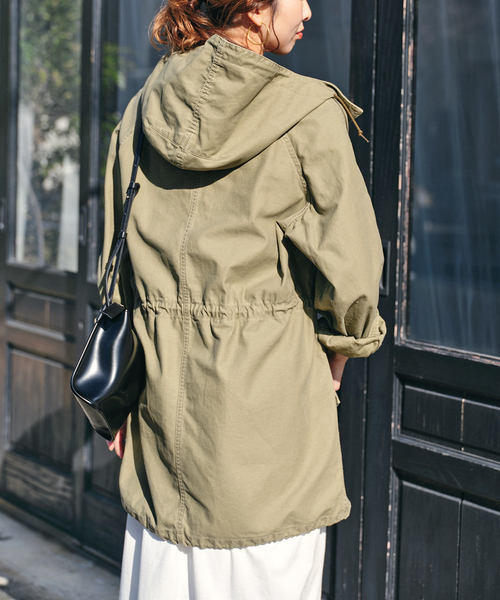 Spick & Span（スピックアンドスパン）の「LOT No.SMPL-006 ARMY COAT（ミリタリージャケット・レディース・その他8/カーキ・36/38）」の11枚目の写真