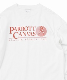 PARROTT CANVAS（パロットキャンバス）の「PARROTT CANVAS/パロットキャンバス Classic Sports L/S Tee Tシャツ ロンT（Tシャツ/カットソー・メンズ）」
