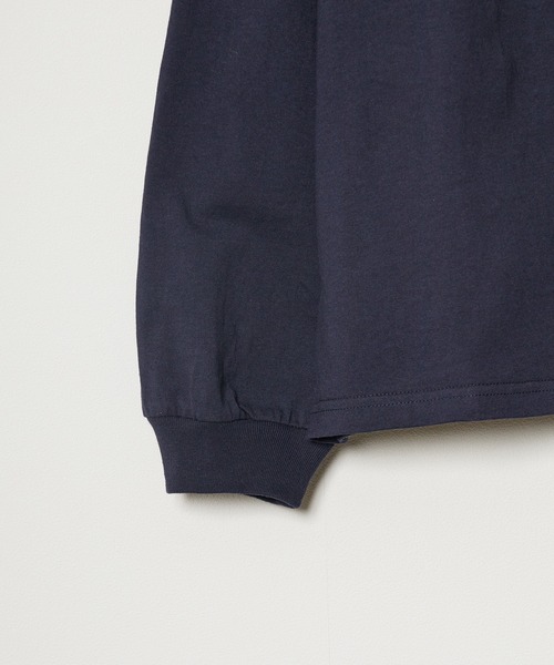 PARROTT CANVAS(パロットキャンバス)の「PARROTT CANVAS/パロットキャンバス Classic Sports L/S Tee Tシャツ ロンT(Tシャツ/カットソー・レディース・オフホワイト/ネイビー・FREE)」の11枚目の写真