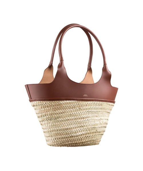 A.P.C.（アーペーセー）の「PANIER TANGER  24P（かごバッグ・レディース・ブラウン/ブラック・ONESIZE）」の12枚目の写真