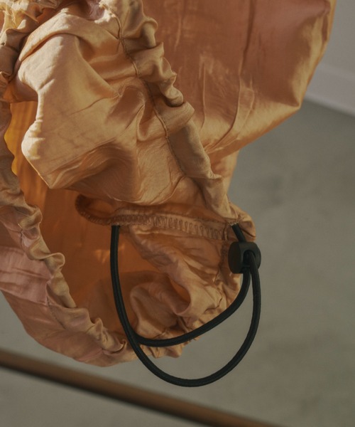 Unitage（ユニテージ）の「ボリュームワークパンツ（カーゴパンツ・レディース・オレンジ/ブラック・FREE）」の19枚目の写真