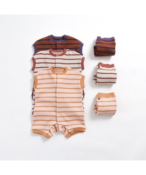 p.premier（ピードットプルミエ）の「イロチ買いしたいシンプルリブスパッツ（その他パンツ・キッズ・ブルー/グレー/アイボリー/ブラウン/グリーン/ピンク・70/80/90/100/110/120）」の15枚目の写真