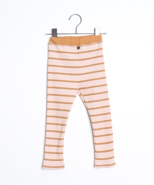 p.premier（ピードットプルミエ）の「イロチ買いしたいシンプルリブスパッツ（その他パンツ・キッズ・ブルー/グレー/アイボリー/ブラウン/グリーン/ピンク・70/80/90/100/110/120）」の19枚目の写真