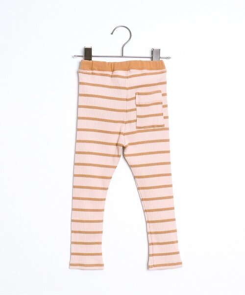 p.premier（ピードットプルミエ）の「イロチ買いしたいシンプルリブスパッツ（その他パンツ・キッズ・ブルー/グレー/アイボリー/ブラウン/グリーン/ピンク・70/80/90/100/110/120）」の20枚目の写真