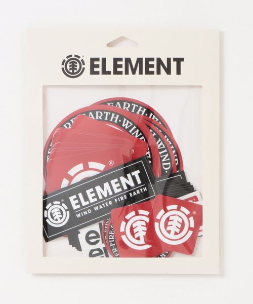 ELEMENT(エレメント)の「ELEMENT メンズ PERMANENT STICKER PACK ステッカー 【2024年春夏モデル】/エレメントシール(ステッカー/テープ・メンズ・マルチ・FREE)」の1枚目の写真