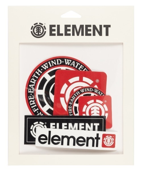 ELEMENT(エレメント)の「ELEMENT メンズ PERMANENT STICKER PACK ステッカー 【2024年春夏モデル】/エレメントシール(ステッカー/テープ・メンズ・マルチ・FREE)」の3枚目の写真