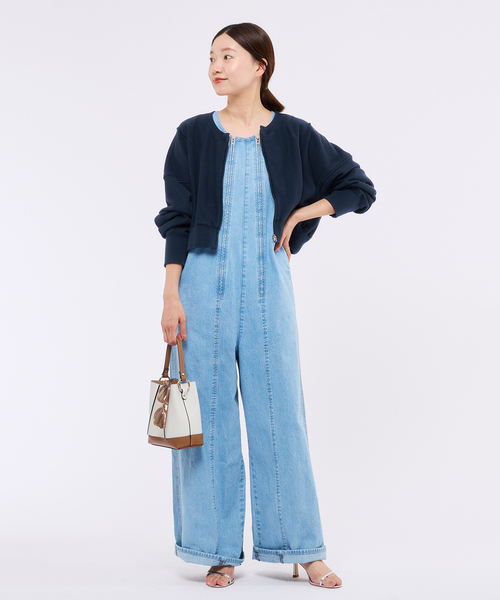 IENA（イエナ）の「《追加》【GIANNI NOTARO/ジャンニ ノターロ】バケツガタミニバッグ（ショルダーバッグ・レディース・ブルー/キャメル/ホワイト・FREE）」の4枚目の写真