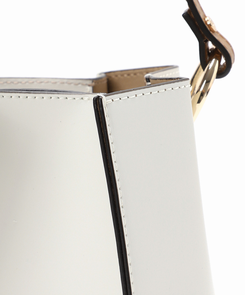 IENA（イエナ）の「《追加》【GIANNI NOTARO/ジャンニ ノターロ】バケツガタミニバッグ（ショルダーバッグ・レディース・ブルー/キャメル/ホワイト・FREE）」の12枚目の写真