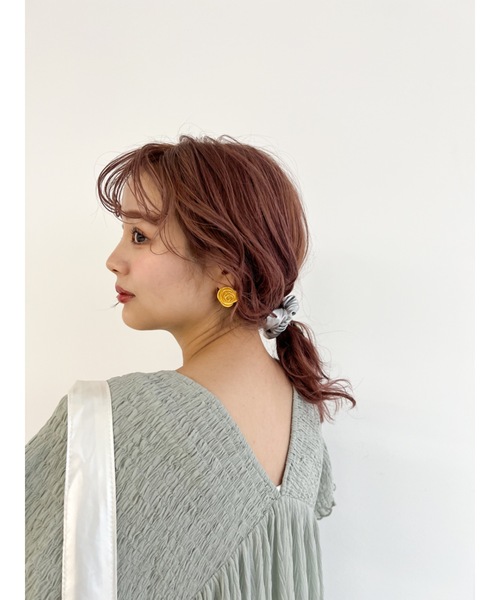 JUMELLE(ジュメロ)の「rose gold pierce(ピアス(両耳用)・レディース・ゴールド・FREE)」の6枚目の写真
