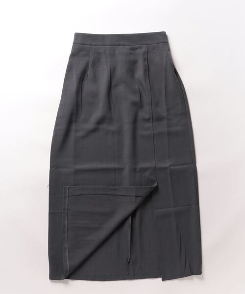 aimoha(アイモハ)の「スリットAラインスカート(スカート・レディース・グレー/ブラック・SMALL/MEDIUM/LARGE)」の4枚目の写真