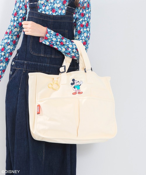 Disney（ディズニー）の「ディズニー キャンバスマルチポケットトート