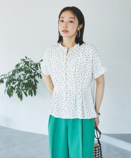 WEB限定】【追加】ウエストタックブラウス（シャツ/ブラウス）｜VIS