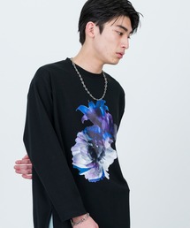 JUNRED | アートビックフラワーロングスリーブPO(Tシャツ/カットソー)