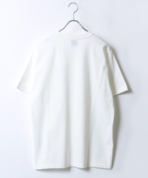 LOGOS(ロゴス)の「LOGOS/ロゴス ワンポイントロゴ刺繍 半袖Tシャツ レディース メンズ(Tシャツ/カットソー・メンズ・ブルー/ホワイト/グレー/ベージュ/カーキ/サックスブルー/ブラック/オレンジ・M/L/LL)」の10枚目の写真