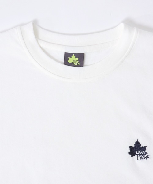 LOGOS(ロゴス)の「LOGOS/ロゴス ワンポイントロゴ刺繍 半袖Tシャツ レディース メンズ(Tシャツ/カットソー・メンズ・ブルー/ホワイト/グレー/ベージュ/カーキ/サックスブルー/ブラック/オレンジ・M/L/LL)」の18枚目の写真