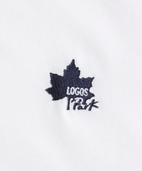 LOGOS(ロゴス)の「LOGOS/ロゴス ワンポイントロゴ刺繍 半袖Tシャツ レディース メンズ(Tシャツ/カットソー・メンズ・ブルー/ホワイト/グレー/ベージュ/カーキ/サックスブルー/ブラック/オレンジ・M/L/LL)」の21枚目の写真