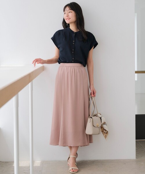 【セール】サテンナローフレア スカート（スカート）｜any SiS（エニィスィス） 5,295円