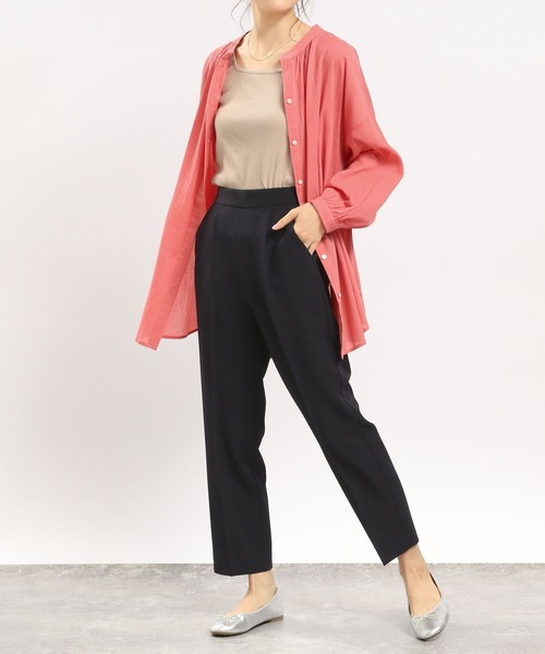 GLOBAL WORK Smile Seed Store（グローバルワーク スマイルシードストア）の「華奢リブタンクトップ/ 175793（タンクトップ・レディース・グレイッシュベージュ・MEDIUM/SMALL）」の6枚目の写真