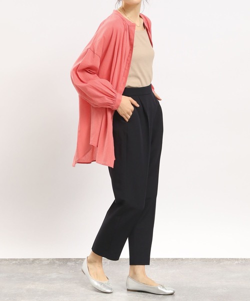 GLOBAL WORK Smile Seed Store（グローバルワーク スマイルシードストア）の「華奢リブタンクトップ/ 175793（タンクトップ・レディース・グレイッシュベージュ・MEDIUM/SMALL）」の7枚目の写真