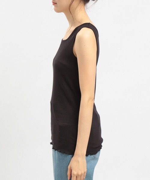 GLOBAL WORK Smile Seed Store（グローバルワーク スマイルシードストア）の「華奢リブタンクトップ/ 175793（タンクトップ・レディース・グレイッシュベージュ・MEDIUM/SMALL）」の11枚目の写真