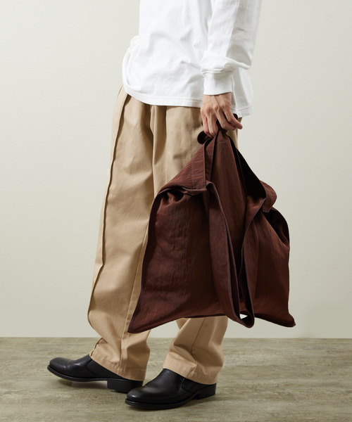 And A(アンドエー)の「ITTI イッチ / MARY INSIDE OUT TOTE - L / CERATO BRIGHT インサイドアウトナイロントートバッグ L / ITTI-BAG-131-CB(ショルダーバッグ・メンズ・ブラック/ブラウン/レッド/ダークグリーン・FREE)」の15枚目の写真