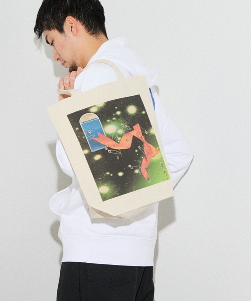 NANO universe（ナノユニバース）の「「とんだ林蘭×NANO universe」トートバッグ（ショルダーバッグ・レディース・その他1/その他2・FREE）」の4枚目の写真